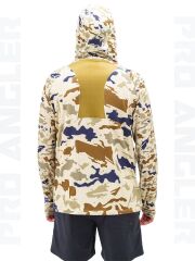 Fujin Pro Angler S24 Hooded Natural Camo