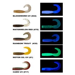 DAIWA BAIT JUNKIE 6.35CM GRUB, (8 ADET)
