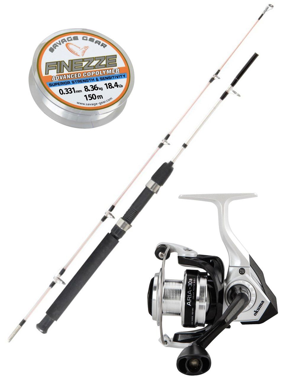Okuma Aria 20 - Capri 135cm Tekne Olta Seti