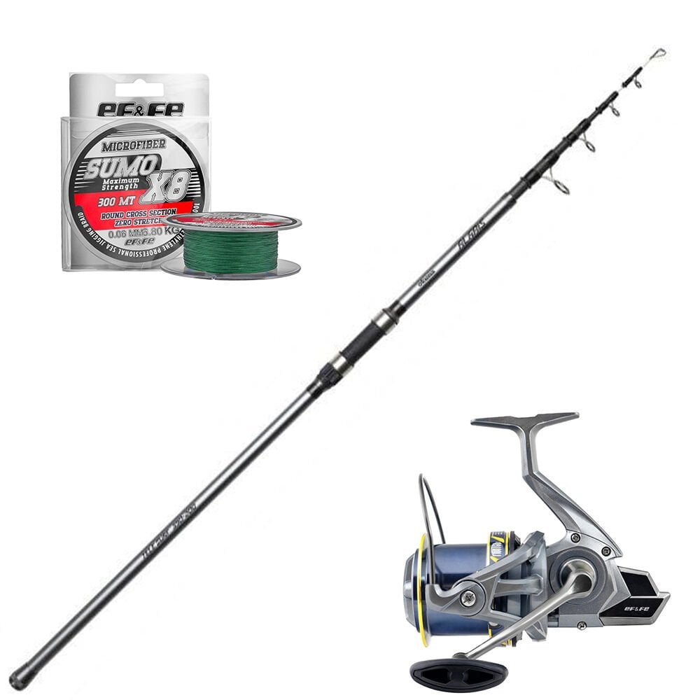 Effe Fighter 9000 - Okuma Alaris Tele 420cm Surf Olta Seti