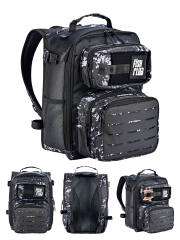 Fujin ProAji Back Pack Black Camo Balıkçı Sırt Çantası