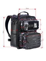 Fujin ProAji Back Pack Black Camo Balıkçı Sırt Çantası