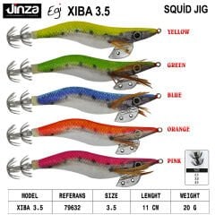 Jinza EGI Xiba 110 mm 20 gr Kalamar Zokası