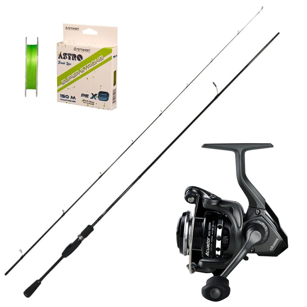 Fujin Sniper 230cm 06-8gr  - Okuma Acuador 1000 LRF Olta Seti
