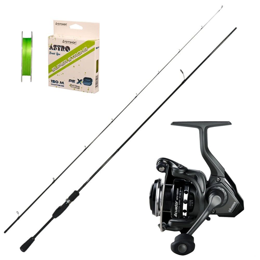 Fujin Sniper 230cm 06-8gr  - Okuma Acuador 1000 LRF Olta Seti