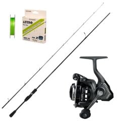 Fujin Sniper 230cm 06-8gr  - Okuma Acuador 1000 LRF Olta Seti