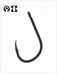 3000 ISEAMA W/RING #1/0 NIKEL 11P