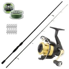 Daiwa Rs 4000 - Remixon Double Black 210cm Spin Olta Seti