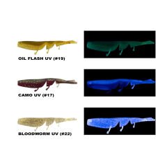 DAIWA BAIT JUNKIE 7.6CM PRAWN, (6 ADET)
