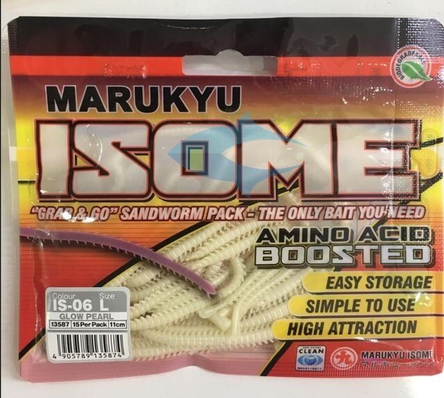 Marukyu ISOME IS-06L Glow Beyaz Large Silikon Yem