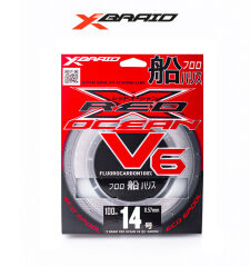 YGK X059 RED OCEAN V6 FC 100M 0.62-22.7KG