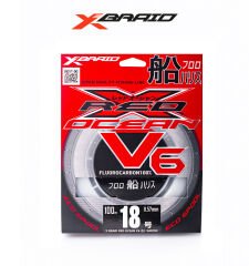 YGK X059 RED OCEAN V6 FC 100M 0.70-27.2KG