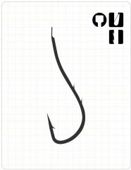 2901 RYUSEN TWO SLICED #6 BLACK NIKEL 14P