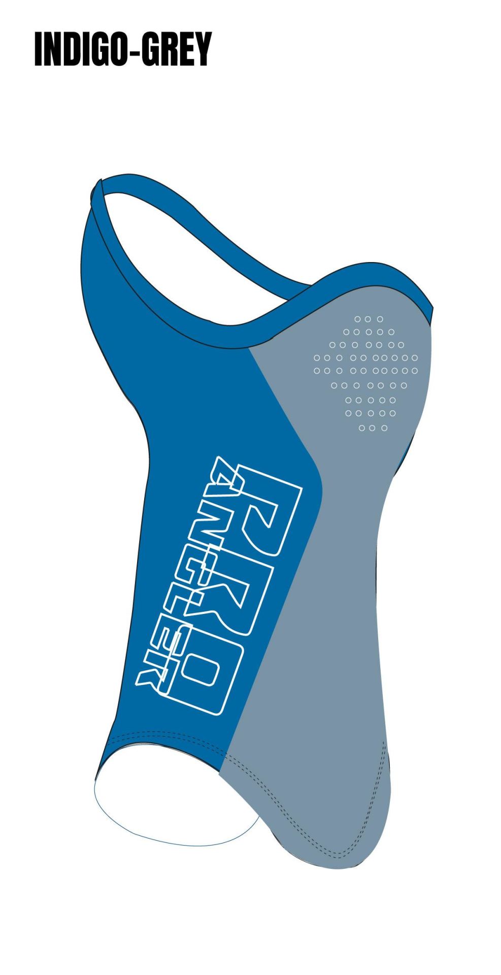 Fujin Pro Angler Sungaiter Boyunluk Indigo Grey