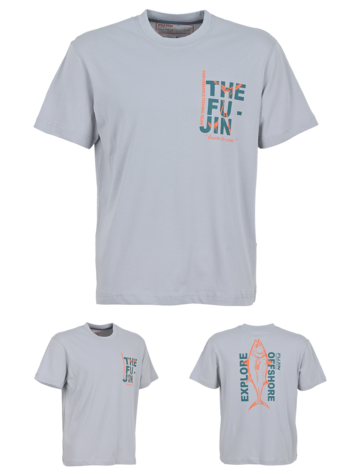Fujin S26 Offshore T-Shirt Soft Grey