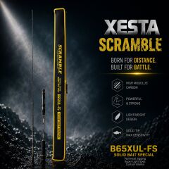 XESTA SCRAMBLE SUPER LIGHT FULL SOLID TETİKLİ B65XUL-FS 1.95M MAX60G