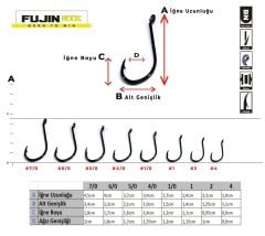 Fujin SSW Delikli Kaynaklı Çapraz  Octopus Kancası