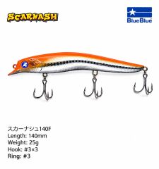 SCARNASH 140 FLOATING 25G #09