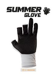 Fujin Pro Angler S24 Summer Gloves Grey