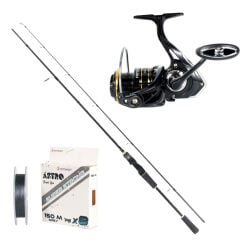 REMIXON FOCUS BG 2.70M 5-35GR 2P KAMIŞ+BG4000M 5+1BB MAKARA, SET