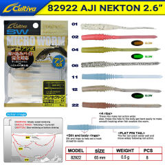 Owner 82922 Aji Nekton Lrf Silikonu 6,5 cm