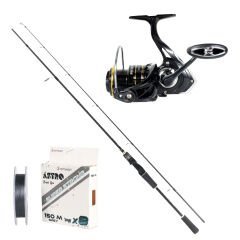 REMIXON FOCUS BG 2.40M 5-35GR 2P KAMIŞ+BG3000M 5+1BB MAKARA, SET