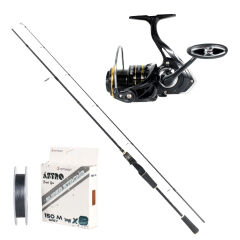 REMIXON FOCUS BG 2.40M 5-35GR 2P KAMIŞ+BG3000M 5+1BB MAKARA, SET