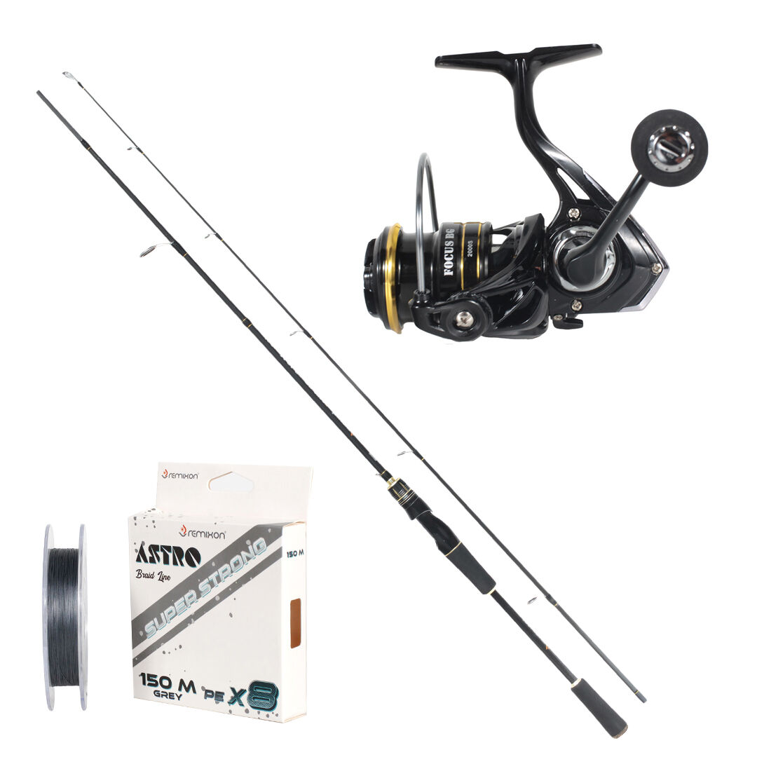 REMIXON FOCUS BG 2.30M 3-25GR 2P KAMIŞ+BG2000S 5+1BB MAKARA, SET