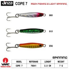 Jinza Cope 7 gr Baby Jig 35 mm