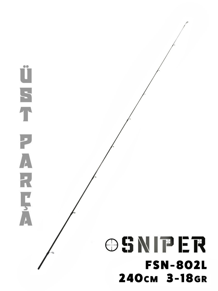 Fujin Sniper 240cm 3-18gr Üst Parça