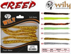 Wily Creep Silikon Yem 9.5 cm 0.8 gr