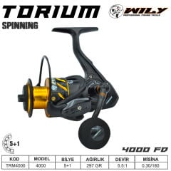 Wily Torium 4000 fd Olta Makinası 5+1 bb