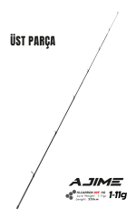 Fujin Ajime 228cm 1-11gr LRF Kamışı #1 Üst Parça