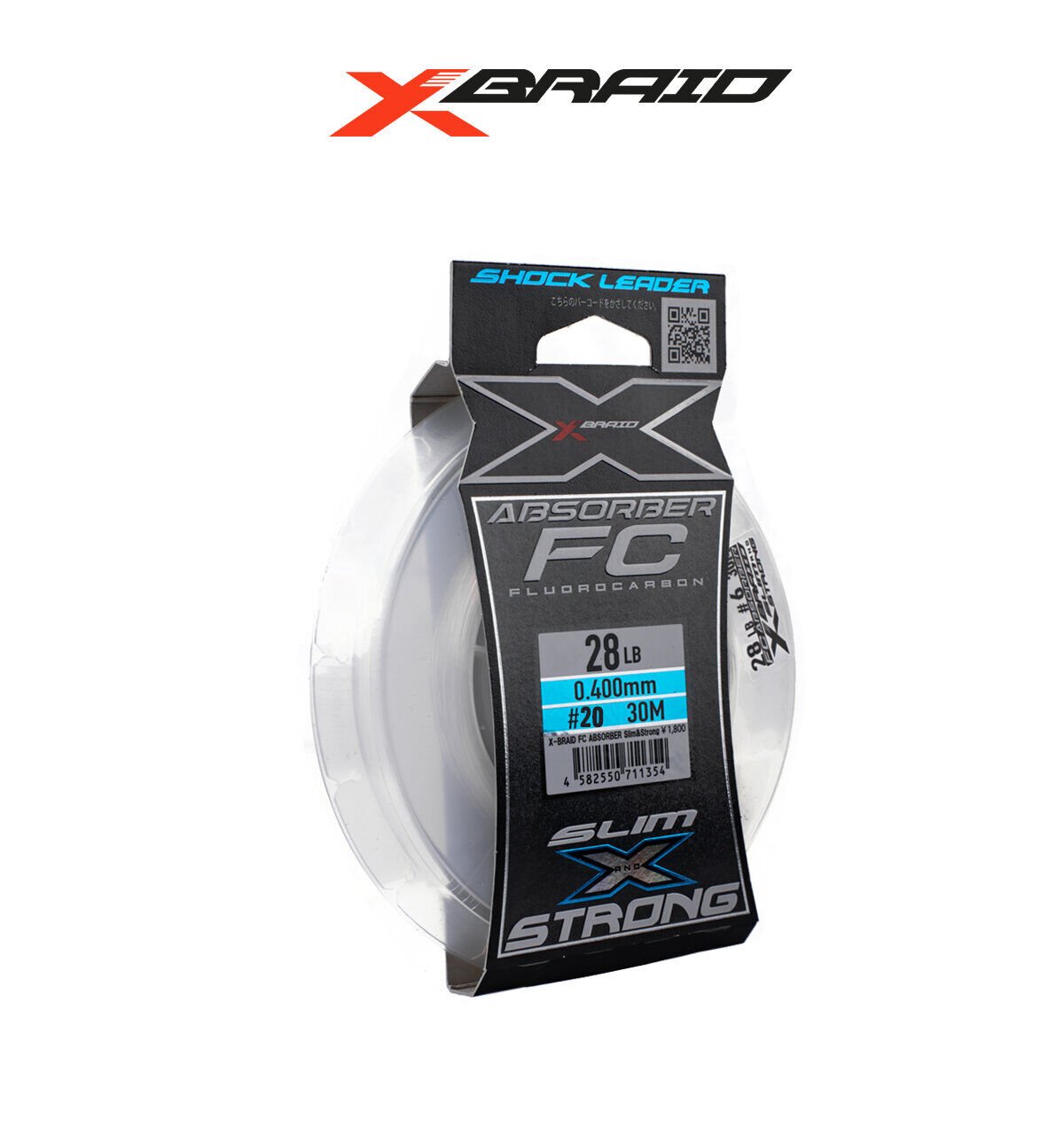 YGK X021 ABSORBER SLIM&STRONG FC 30M 35KG 0.747