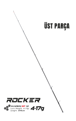 Fujin Rocker 243cm 4-17gr LRF Kamışı #1 Üst Parça