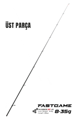Fujin FastGame 265cm 8-35 gr #1 Üst Parça
