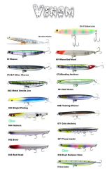 Fujin Venom 120mm 20gr Su Üstü Maket Balık