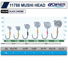 Cultiva 11788 Mushi Jig Head
