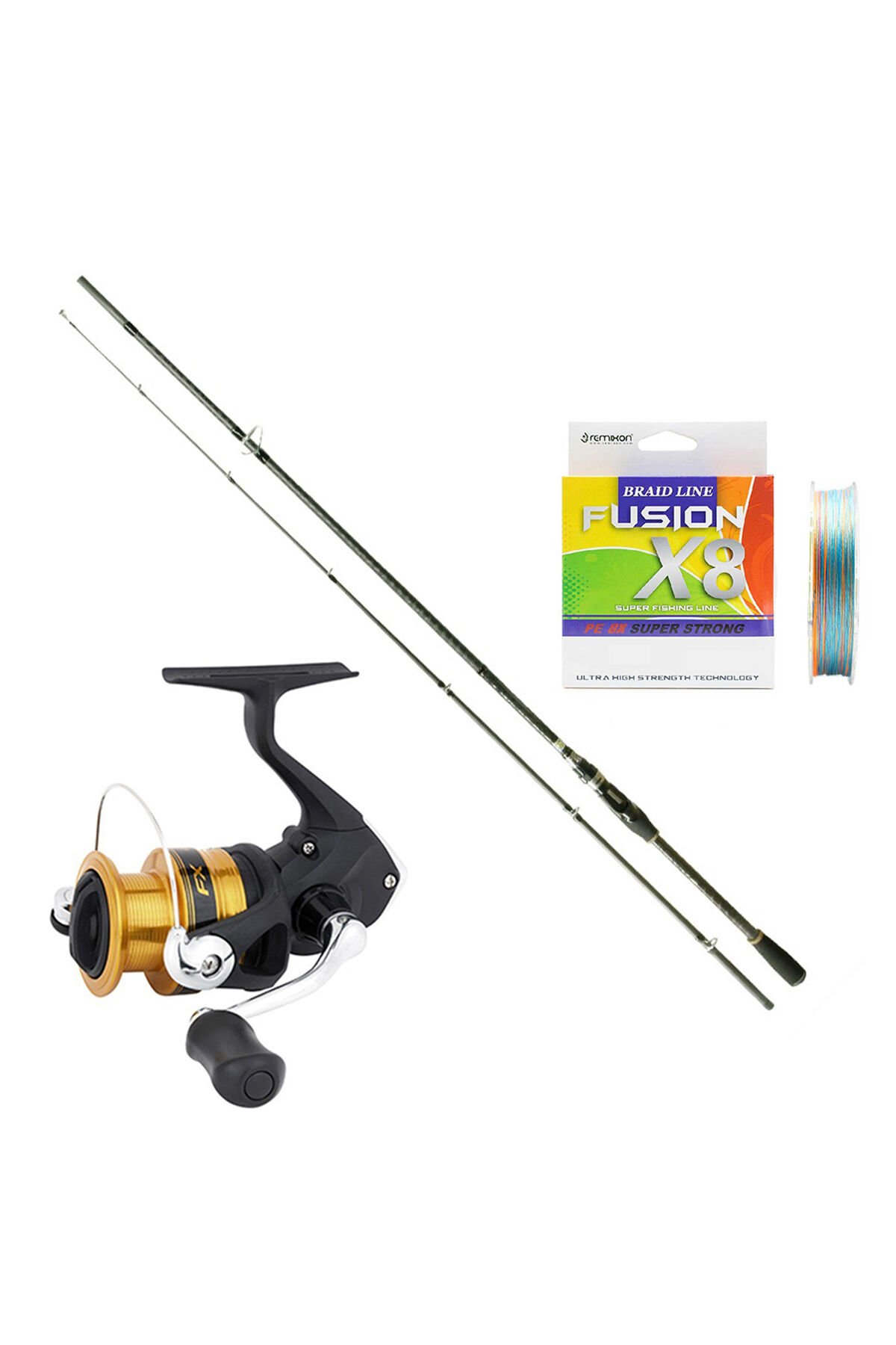 Shimano Fx 4000 - Fujin New Crow 270cm 5-30gr Spin Olta Seti