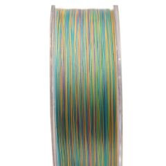 Captain Light Jigging 12X Ultra PE 12 Örgü Jig İpi 300mt Multi Color