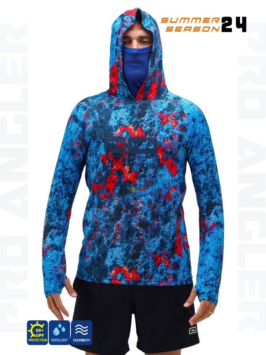 Fujin Pro Angler S24 Buff&Hoodie Red Reef