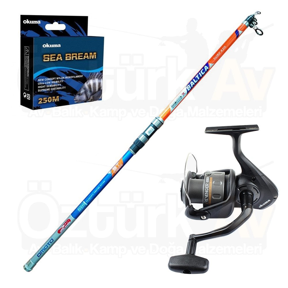 Okuma Revenger 65 - Baltica 420cm Surf Olta Seti