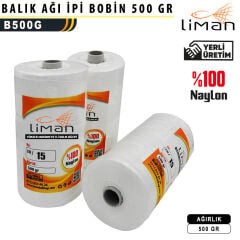 Liman Balık Ağı İpi Bobin 500 Gr