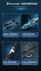Ecooda Online E III 191cm 100-300g Slow Jigging Kamışı