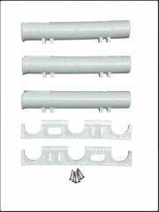 PLASTİK KAMIŞ YUVASI 3 LÜ BEYAZ