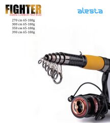 FIGHTER 180 X5001 TELE 390 CM 65-180G MIX KARBON
