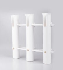 PLASTİK KAMIŞ YUVASI 3 LÜ BEYAZ