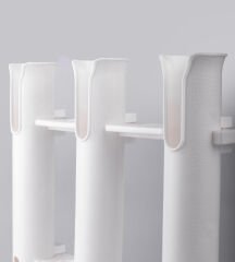 PLASTİK KAMIŞ YUVASI 3 LÜ BEYAZ