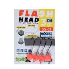 SPIINX FLASH HEAD JIGHEAD UV PEMBE  3.5G #6 4P