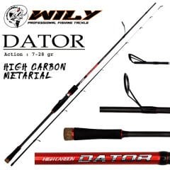 Wily Dator Spin Kamış 180 cm 7-28 gr